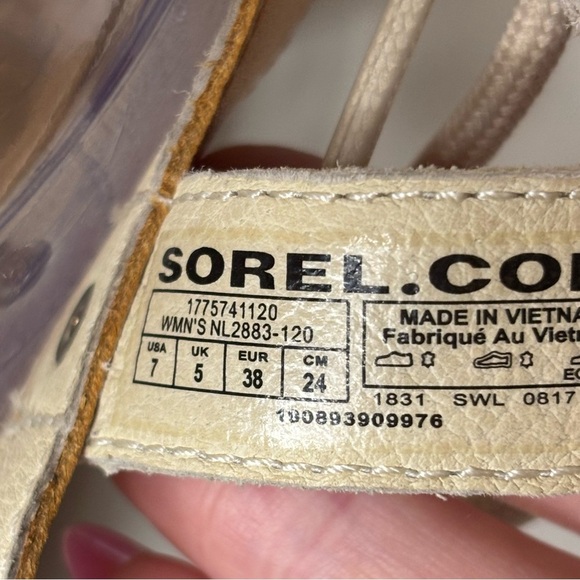 Sorel Ella Gladiator Lace Up Sandals - Picture 5 of 8
